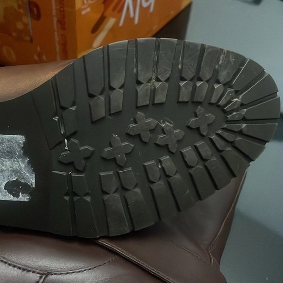 Donald J Pliner Brown Leather Booties Size 7 - Picture 15 of 15